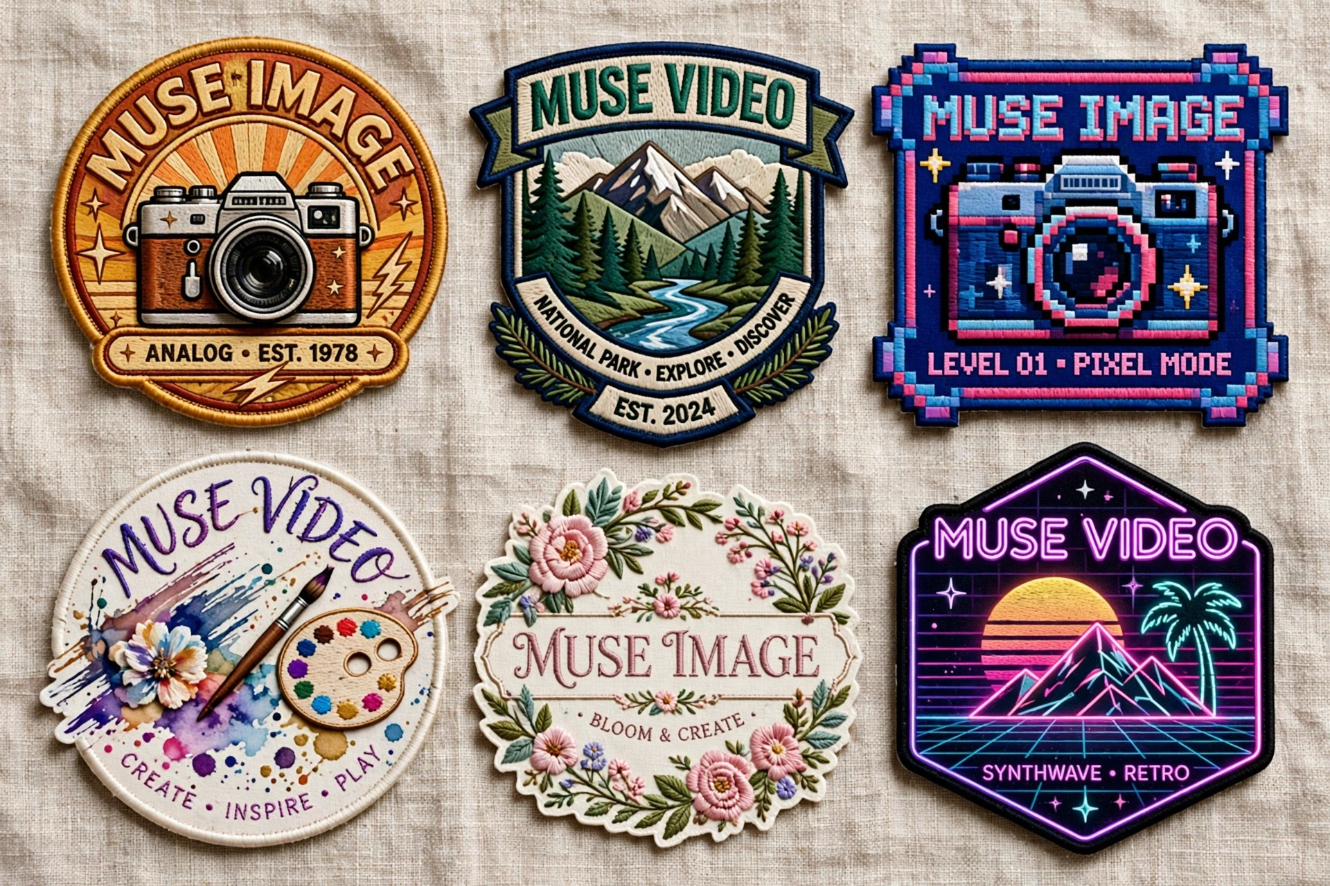 Meta 官方 Muse Image 二维码生成示例